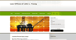 Desktop Screenshot of johnyounglaw.com
